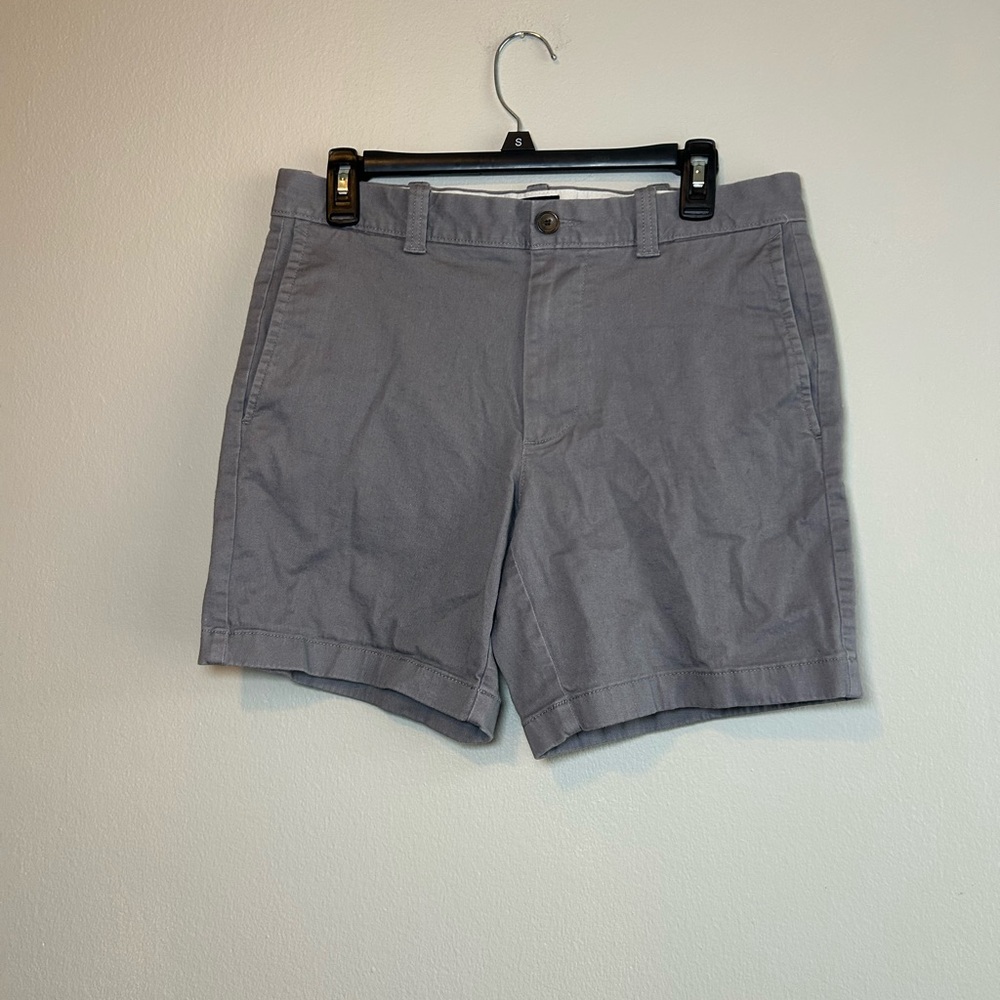 Men’s Grey J. Crew Chino Shorts